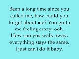 So baby I will wait for you, If it takes the rest of my life with Lyrics.flv