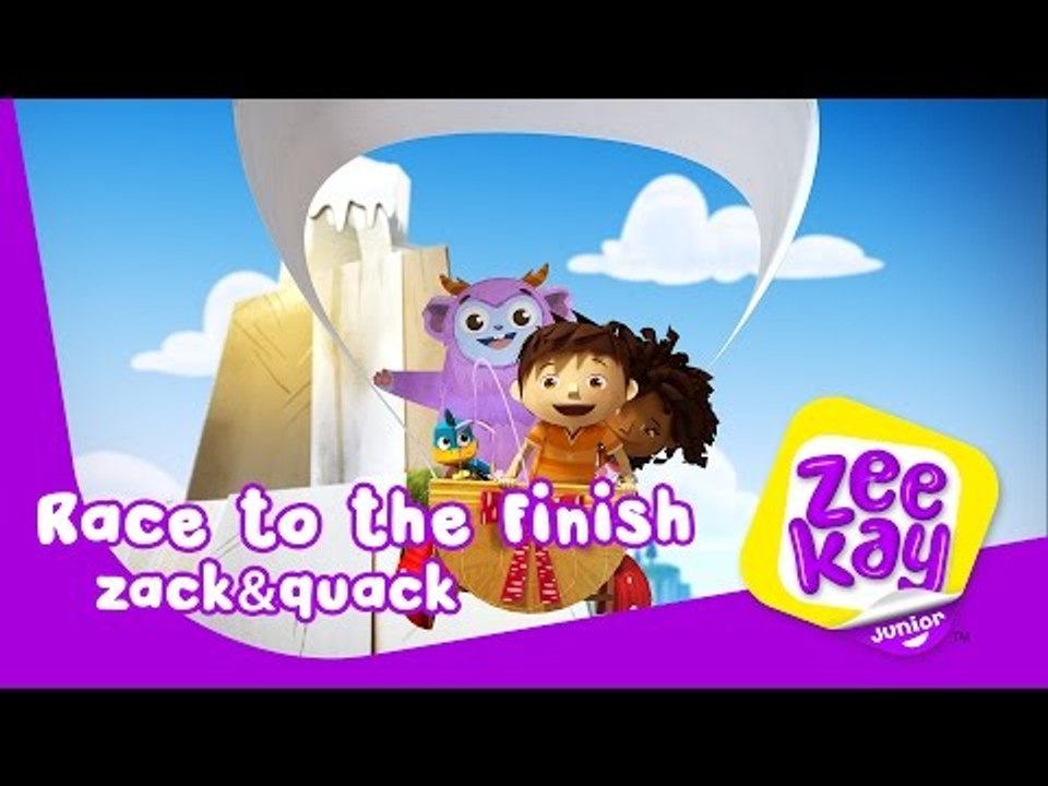 Race to the Finish! | Zack&Quack | ZeeKay Junior