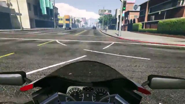 GTA V - Curtindo um som de moto 6!