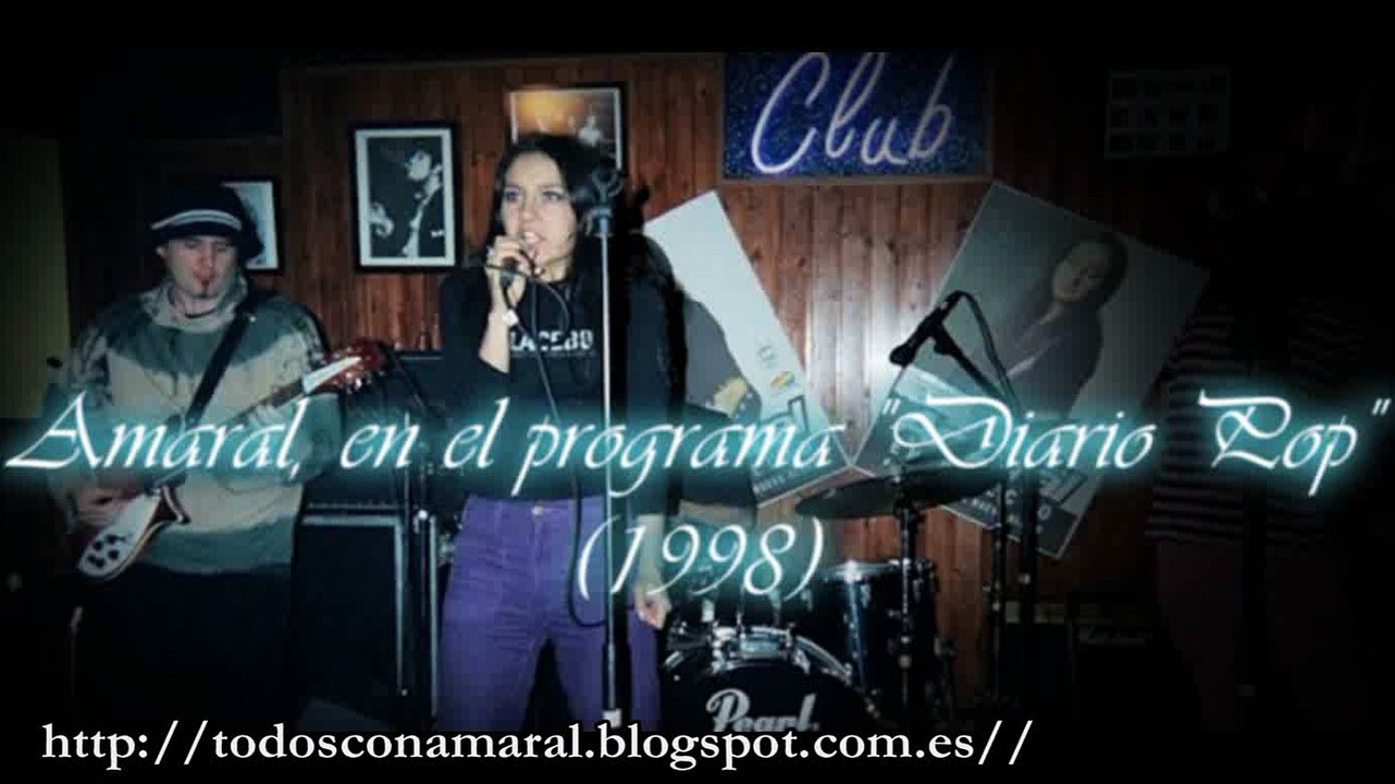 Amaral: Programa "Diario Pop" de Radio 3 (RNE) (1998)