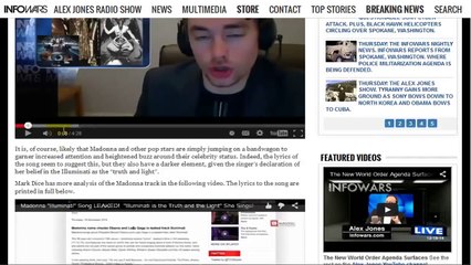 YIKES! Madonna Illuminati Song! SATANIC CONFESSION 2015 Track LEAKED, Revealed & FULLY Exp