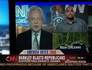 Charles Barkely: "Conservatives make me sick to my stomach."