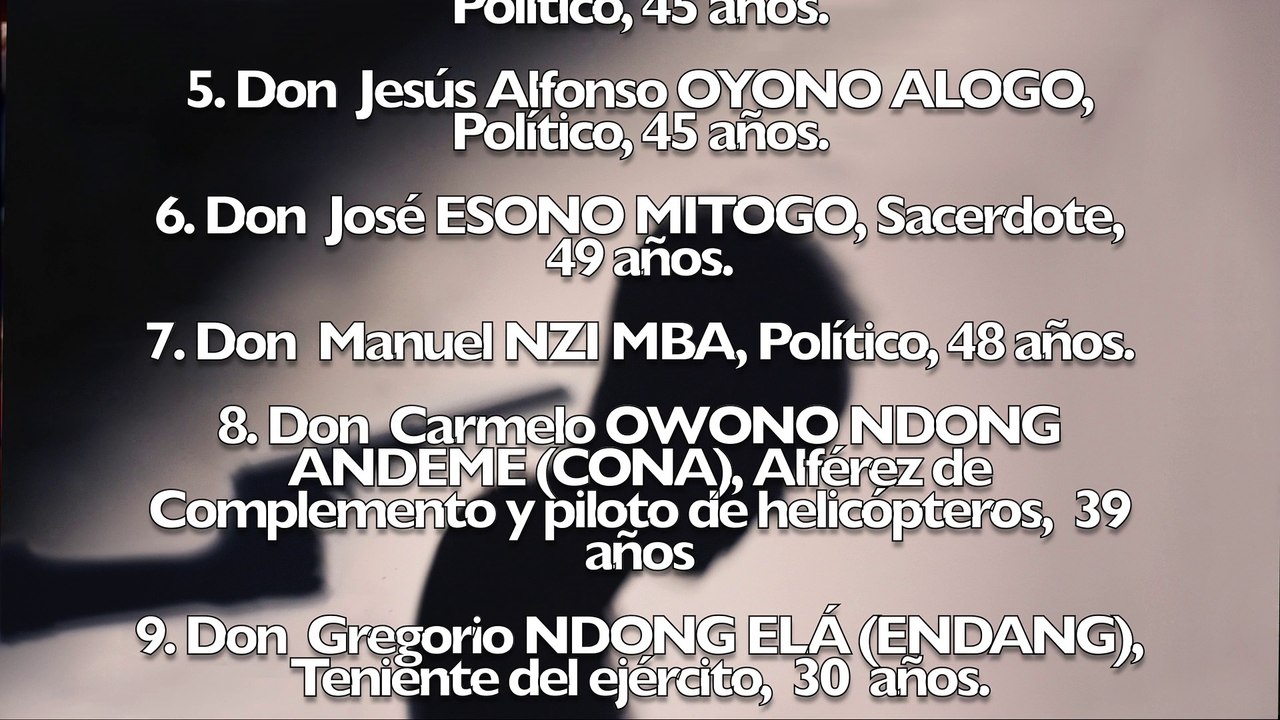 LISTE NOMINATIVE DES 119 PERSONNES ASSASSINÉES