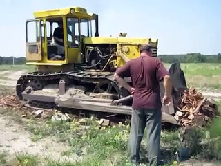 Т-170 в работе
