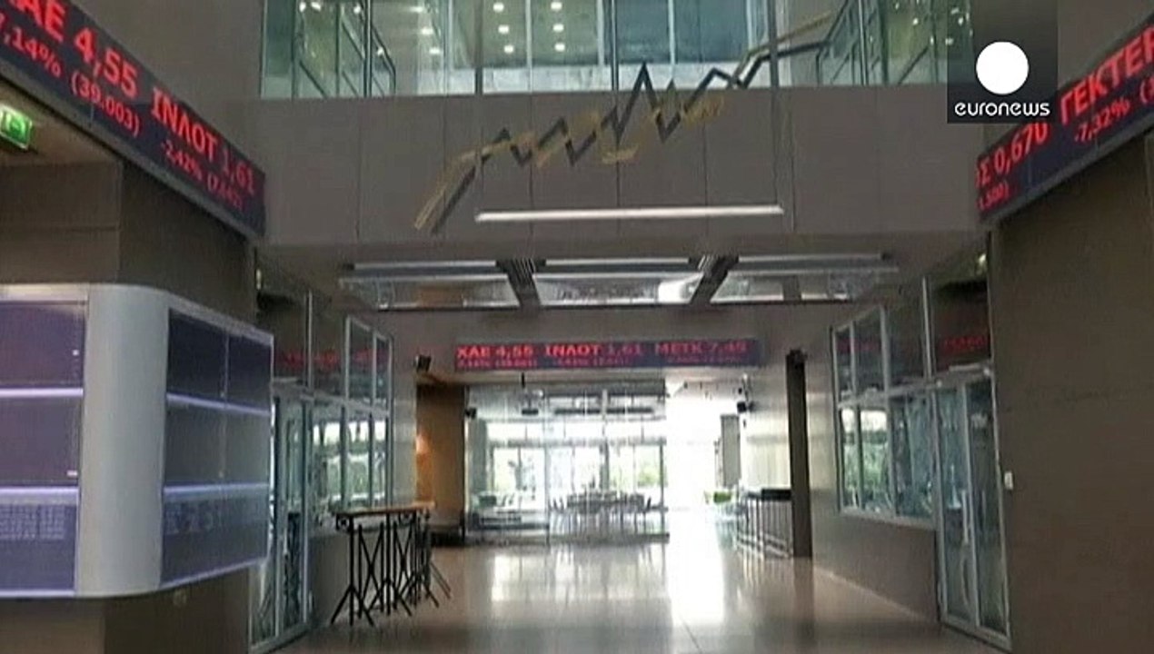 آشفتگی بازارهای بورس اروپایی در پی شکست مذاکرات یونان و بستانکاران