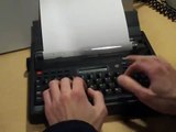 Brother EP43 laptop typewriter