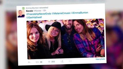 Geri Halliwell retrouve les autres Spice Girls au festival de l'Île de Wight