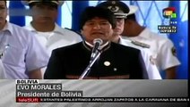 Armada boliviana debe estar preparada: Morales