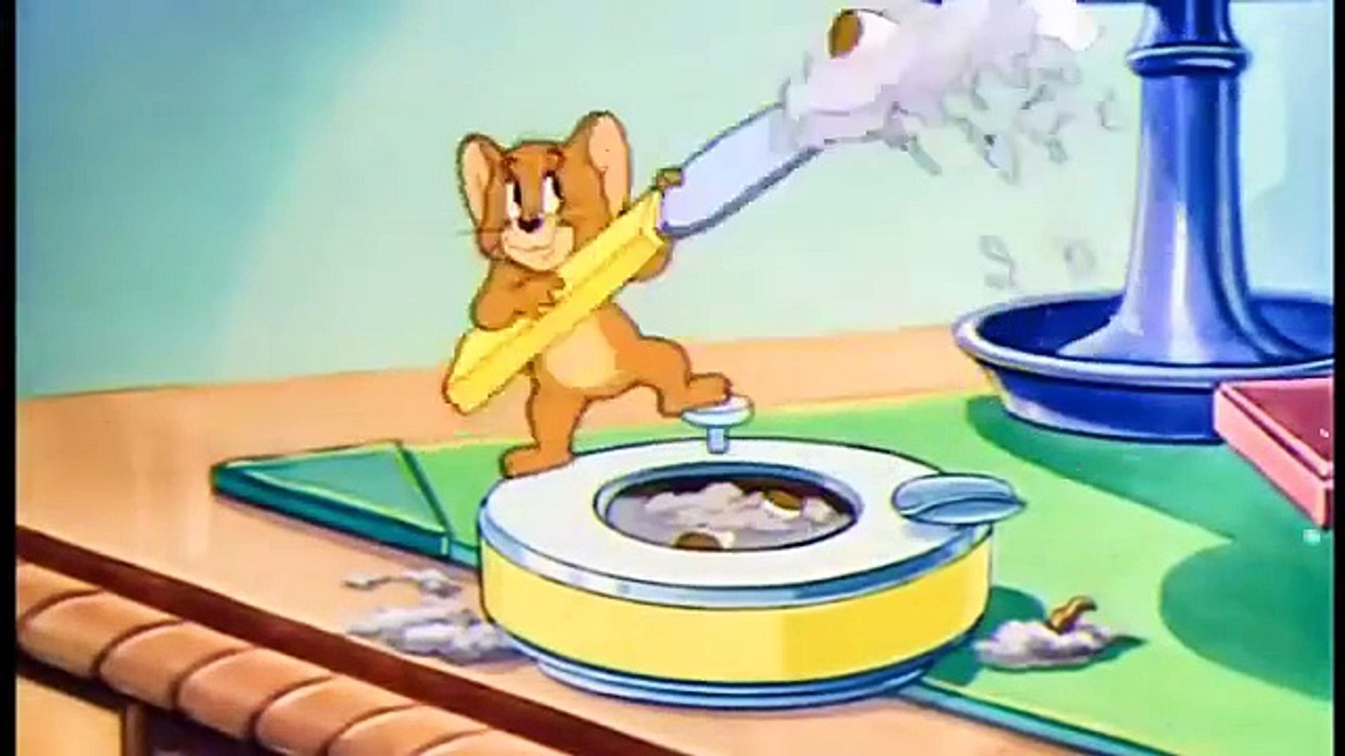 Tom and Jerry cartoon Mouse Cleaning - video Dailymotion