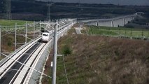ICE-S Testfahrten auf der Neubaustrecke Erfurt-Leipzig/Halle