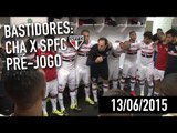 BASTIDORES: CHAPECOENSE X SÃO PAULO PRÉ-JOGO | SPFCTV