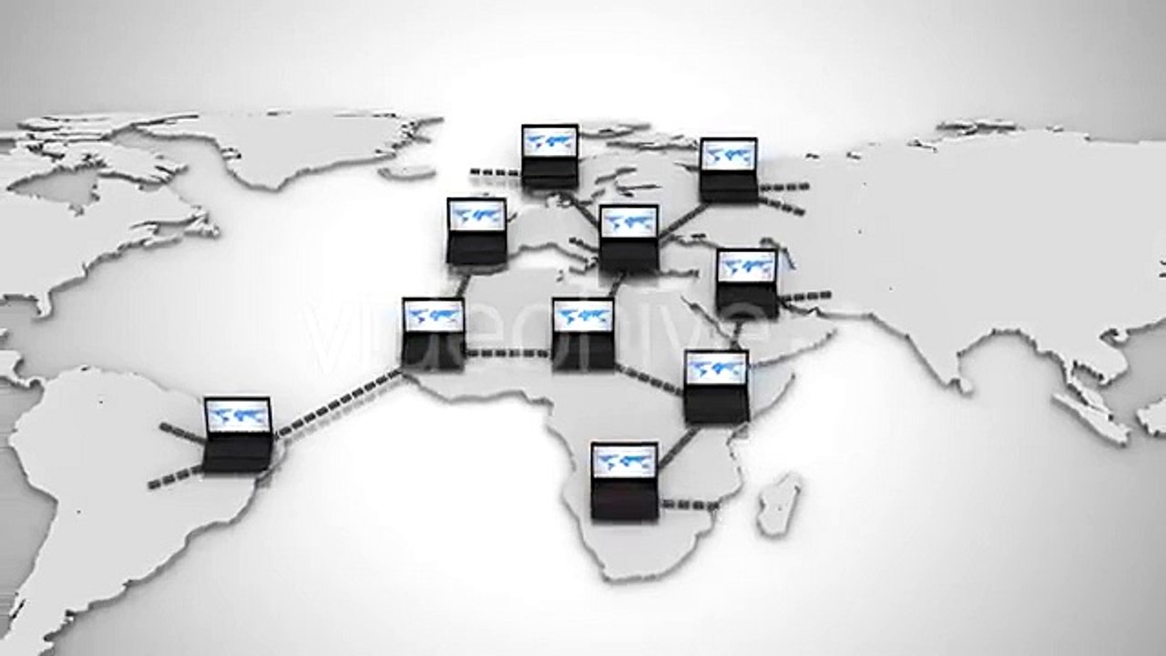 Motion Graphics - Computer Network Animation | VideoHive