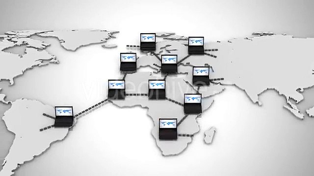 Motion Graphics - Computer Network Animation | VideoHive