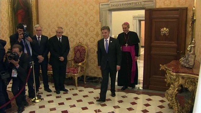 Papa oferece ajuda em processo de paz na Colômbia