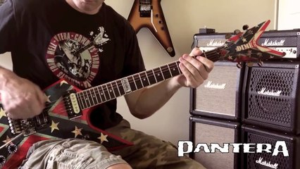 Pantera - 13 Steps To Nowhere Guitar Cover