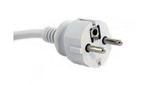Travel Adapter EUROPE Multi Extension 2 Pin Earthed Plug 4 UK Sockets Moulded Schuko Type F...