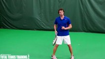 TENNIS TIP ADVANCE | How To Move Laterally On The Forehand