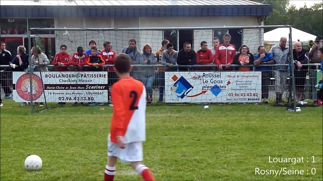 Finale U13 - Séance de tirs au but - Louargat/Rosny sur Seine - Tournoi de  Louargat 2015