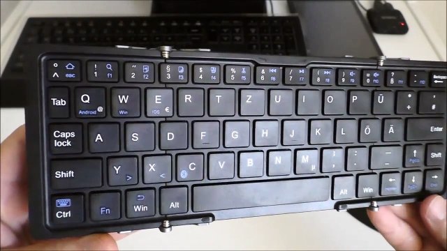 EC Technology (Test & Setup) Foldable Wireless Keyboard & 50W 5V/10A USB Charger & Wireless Charger