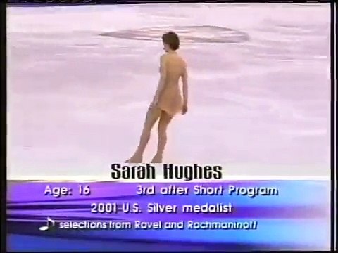 Sarah Hughes - 2002 U.S. Figure Skating Championships, Ladies' Free Skate