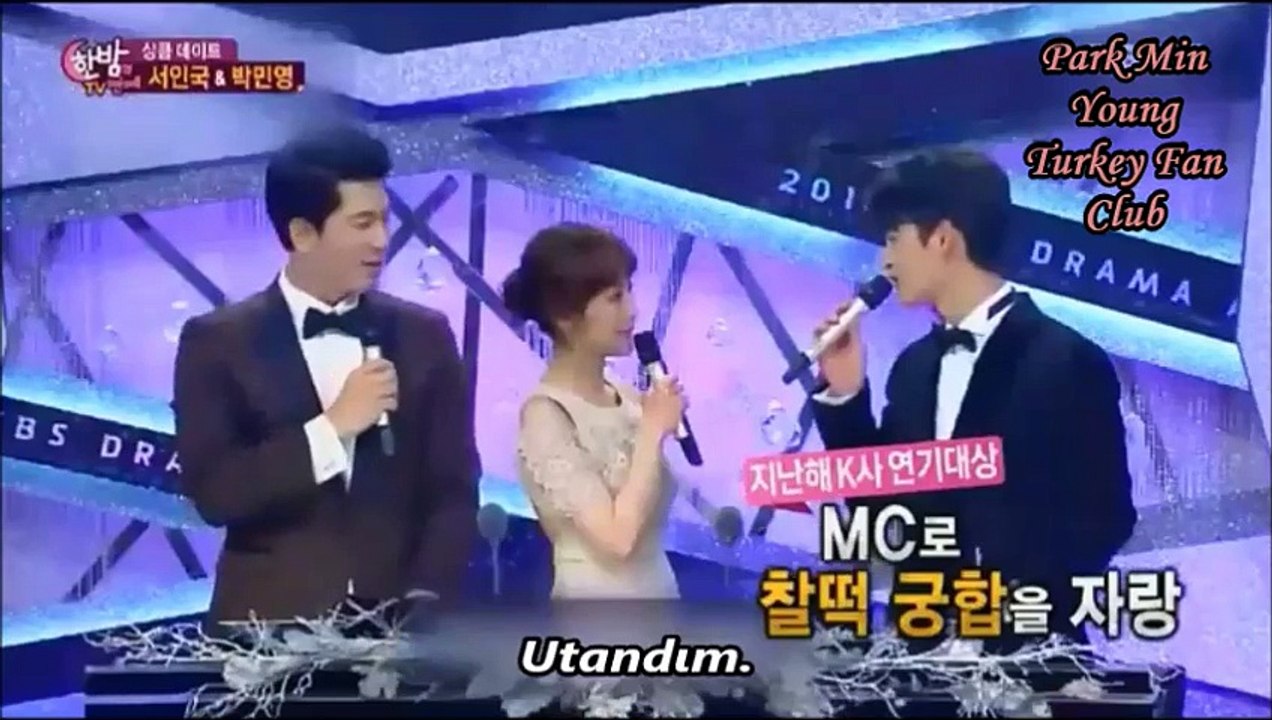 Park Min Young & Seo In Guk SBS Late TV Entertainment ropörtajı