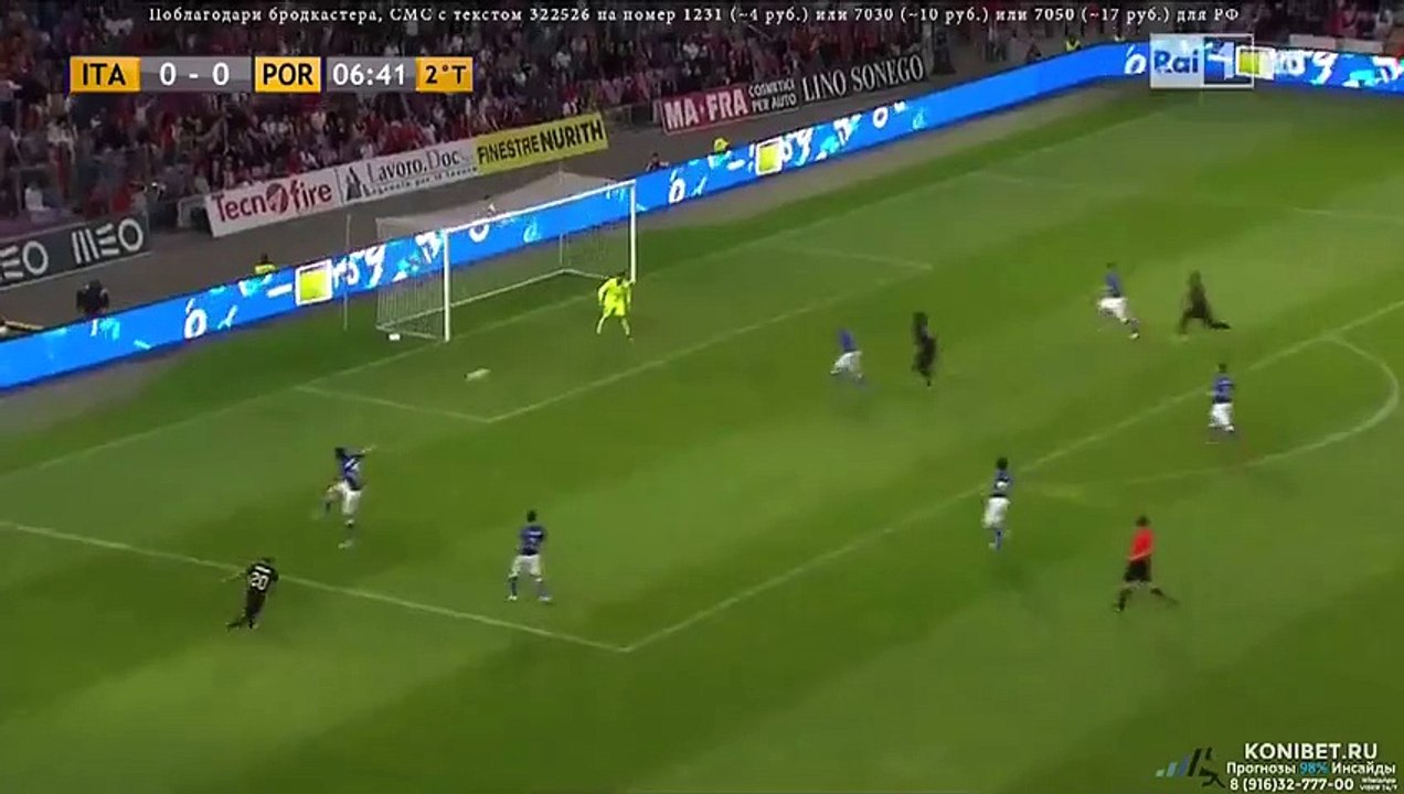 Italy 0-1 Portugal ~ [Friendly Match] - 16.06.2015 - All Goals & Highlights
