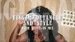 How-to | Finger detangling 4a/4b hair + style (transitioning)