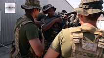 US Marines Teach Weapons Training at Port Hera, Timor-Leste