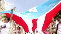 Puertorriqueños protestan contra opresión colonialista de EEUU