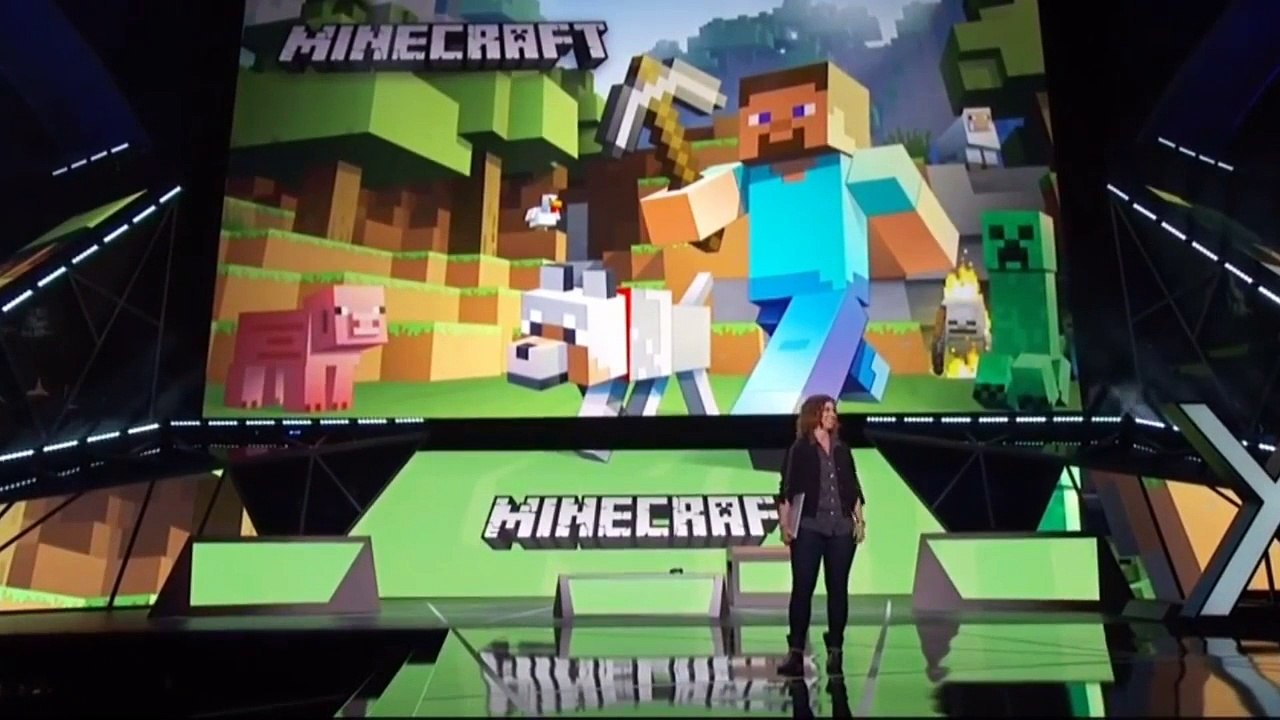 Minecraft HoloLen démo E3 2015