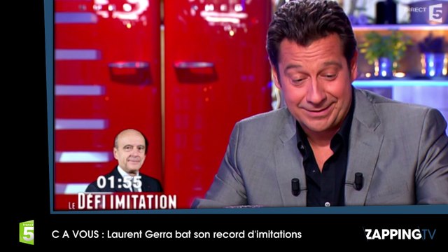 C à Vous : Laurent Gerra bat son record d'imitations !