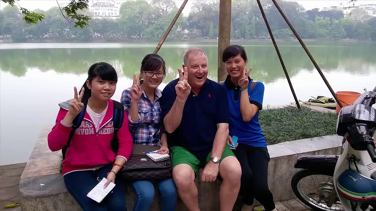 The first day of street talk team