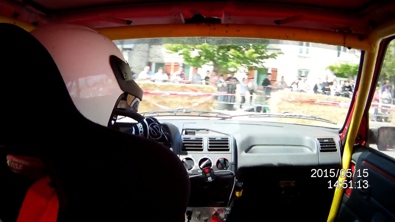 Nicolas LHULLIER slalom de MONTEBOURG 2015 3eme manche