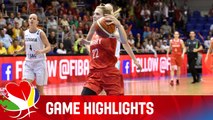 Slovak Republic v Hungary - Game Highlights - Group D - EuroBasket Women 2015