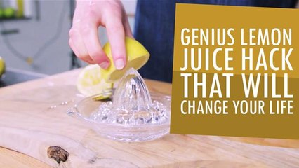 Genius Lemon Juice Hack That Will Change Your Life