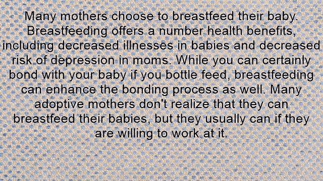 How-To Induce Lactation So You Can Breastfeed An Adopted Baby