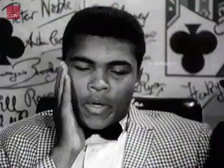 Muhammad Ali interview on Henry Cooper