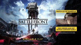 Star Wars Battlefront Multiplayer Gameplay -E3 2015 “Walker Assault”