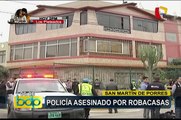 Policía fue asesinado a balazos en San Martín de Porres