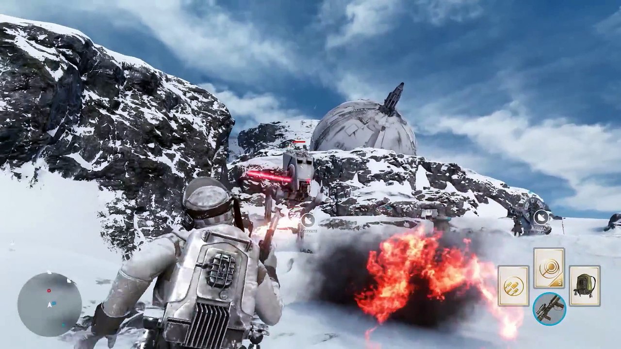 Star Wars Battlefront  Multiplayer Gameplay   E3 2015 “Walker Assault” on Hoth