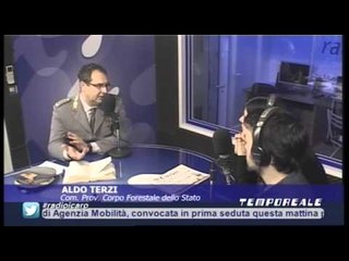 IcaroTv. A Tempo Reale, il comandante del Corpo Forestale Aldo Terzi