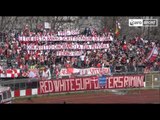 Icaro Sport. Rimini-Thermal Abano 2-0, gli striscioni della Curva Est