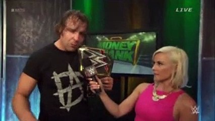 Renee Young interviews Dean Ambrose (14/6/15)