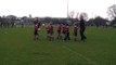 Callum Murray Scoring a Try at Under 7 Tag Rugby Festival