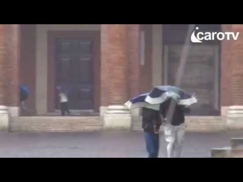 Icaro Tv. Non ci sono più gli ombrelli di una volta...