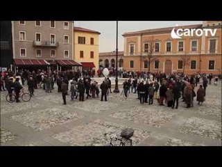 Icaro TV. Santarcangelo, l'inaugurazione della fontana in piazza Ganganelli