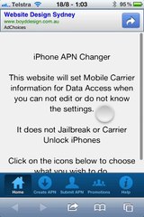 Changing APN settings on iPhone & iPad