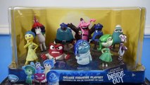 Disney Pixar Inside Out Deluxe Figurine Set with Bing Bong and Rainbow Unicorn