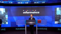 Informatica Rings the NASDAQ Opening Bell - Courtesy of NASDAQ OMX