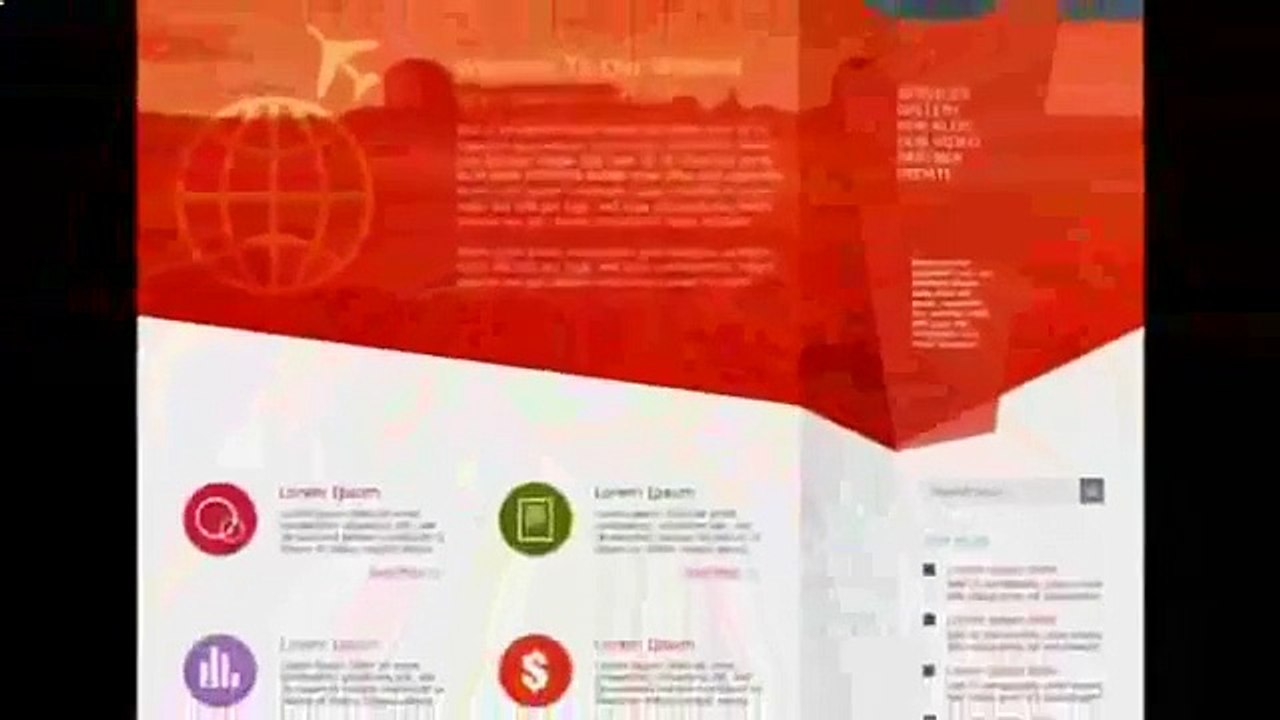 Photoshop Tutorial Web Design Flat Style480p1